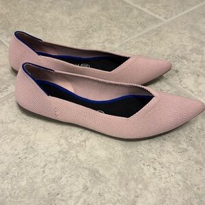 Rothy’s pink flats